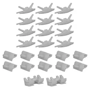 2002-2008 MINI COOPER COWL FASTENER CLIP 24 PC KIT-CFK-2304-02