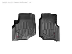 2002-2009 Chevrolet| GMC| Oldsmobile| Isuzu| Buick| Saab Trailblazer| Trailblazer EXT| Envoy| Envoy XL| Bravada| Ascender| Rainier| Envoy XUV| 9-7x WeatherTech Front Floorliner-Black-440071-WT