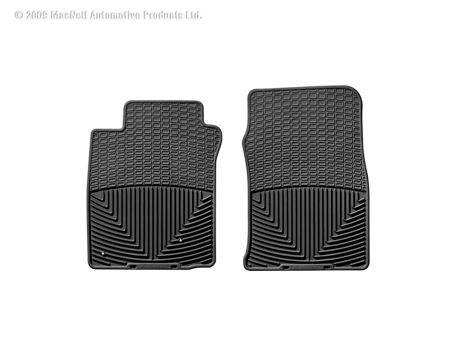 2003-2013 Lexus| Toyota GX470| 4Runner| GX460 WeatherTech Front All-Weather Floor Mats-Black-W39-WT