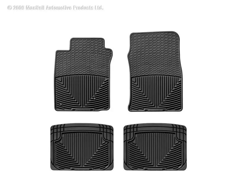 2003-2013 Lexus| Toyota GX470| 4Runner| GX460 WeatherTech Front and Rear All-Weather Floor Mats-Black-W39-W20-WT