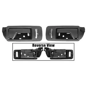 2005-2014 Ford Mustang Door Inside Handle Black-DYNM3618M