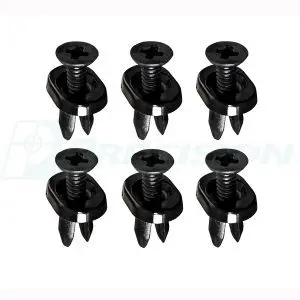 2006-2012 Ford|Lincoln|Mercury Fusion|MKZ|Milan Cowl Fastener Clip 6 PC Kit-CFK-1622-06