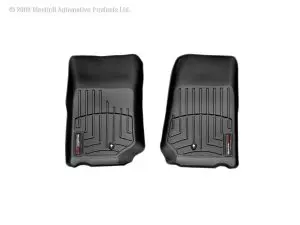 2007-2013 Jeep Wrangler WeatherTech Front Floorliner-Black-441051-WT