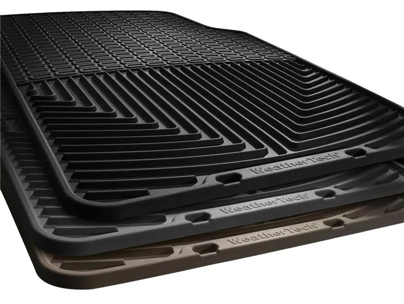 2007-2014 BMW X5| X6 WeatherTech Front and Rear All-Weather Floor Mats-Black - Image 3