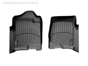 2007-2014 Cadillac| Chevrolet| GMC Escalade| Avalanche| Silverad| Suburban| Tahoe| Sierra| Yukon WeatherTech Front Floorliner-Black-440661-WT