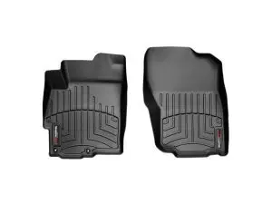 2008-2017 Mitsubishi Lancer WeatherTech Front Floorliner-Black-442231-WT