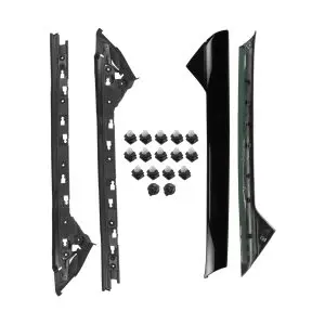 2011-2019 Ford Explorer Windshield Side Molding Kit-WKTD1843