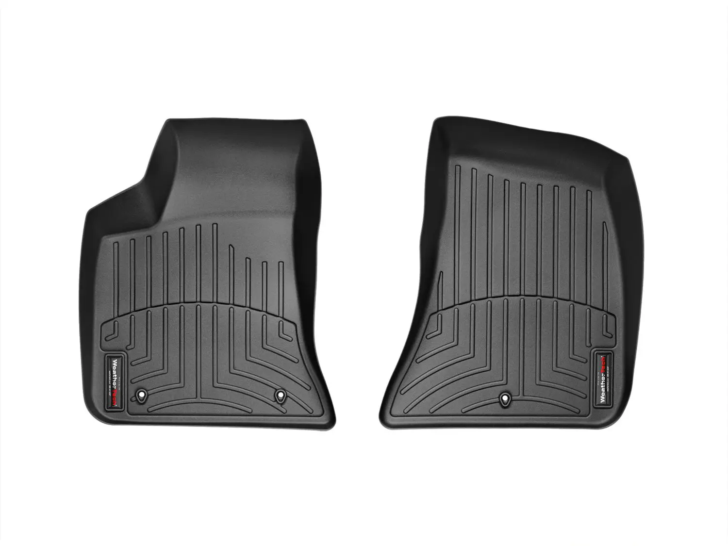 2011-2023 Chrysler| Dodge 300| Charger WeatherTech Front Floorliner-Black-443791-WT