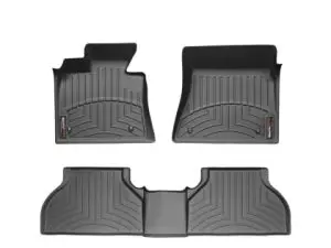 2011-2024 Ram 1500| 2500| 3500| 1500 Classic WeatherTech Front and Rear Floorliners-Black-444781-442163-WT