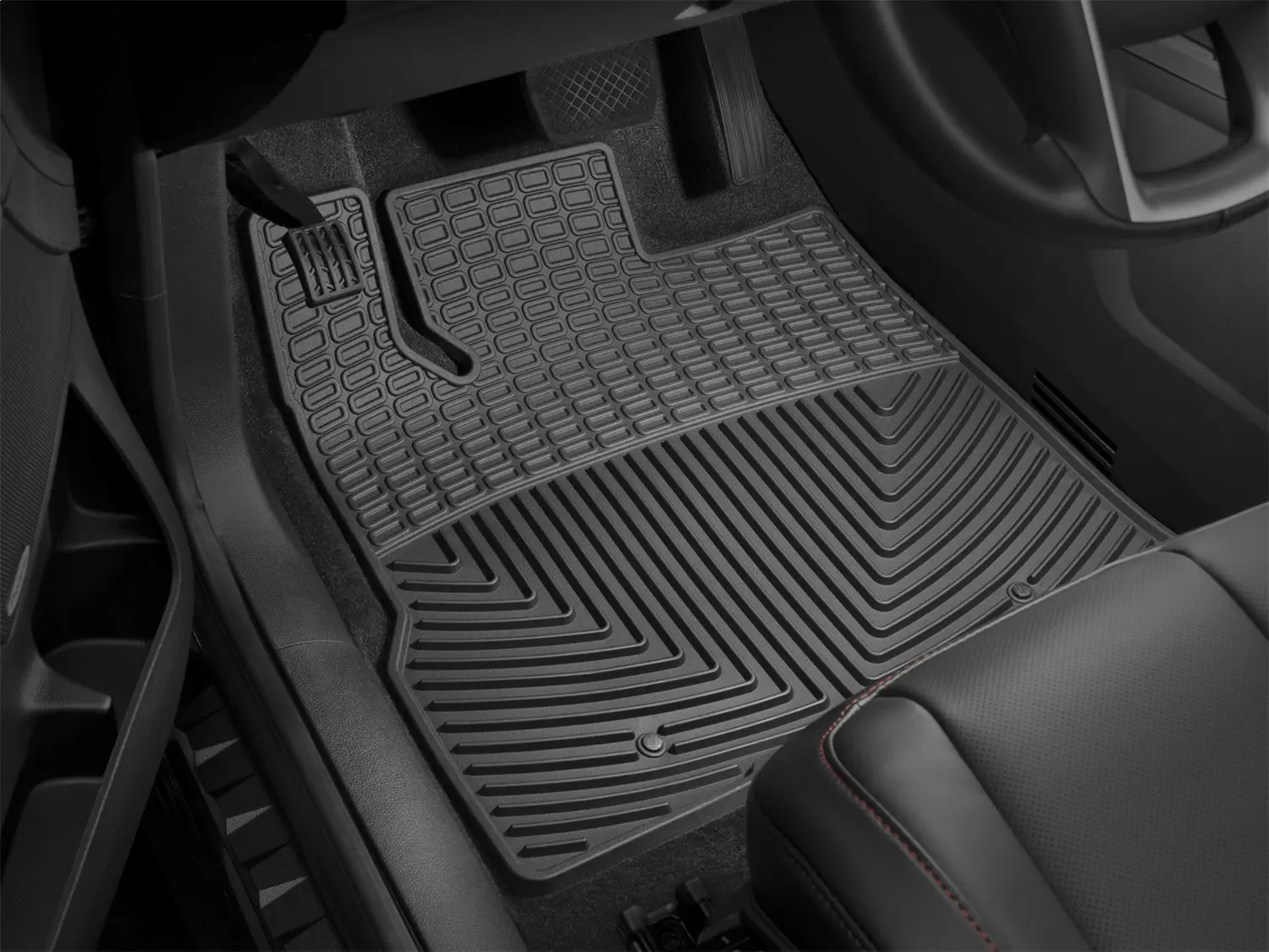 2012-2015 Honda Civic WeatherTech Front All-Weather Floor Mats-Black-W330-WT