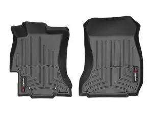 2012-2021 Subaru Impreza| XV Crosstrek| WRX| WRX STI| Crosstrek WeatherTech Front Floorliner-Black-444391-WT