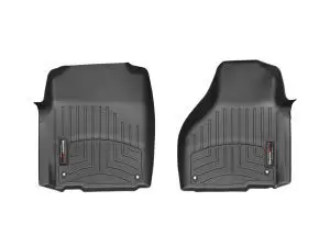 2012-2024 Ram 1500| 1500 Classic WeatherTech Front Floorliner-Black-444651-WT