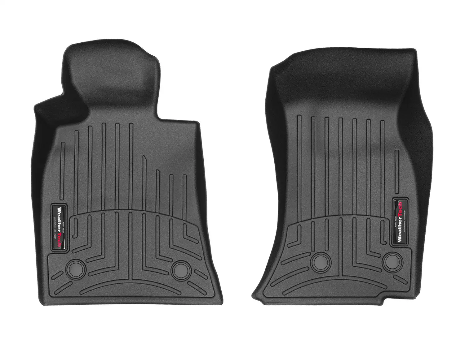 2013-2019 Cadillac ATS| CTS WeatherTech Front Floorliner-Black-444971-WT