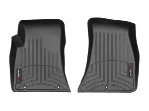 2015-2023 Dodge Challenger WeatherTech Front Floorliner-Black-4410491-WT