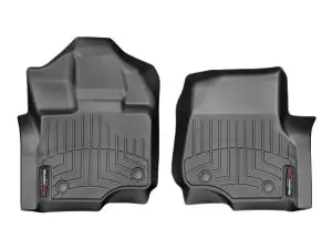 2015-2024 Ford F-150| F-150 Lightning WeatherTech Front Floorliner-Black-446971-WT