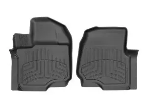 2015-2024 Ford F-150| F-150 Lightning WeatherTech Front Floorliner HP-Black-446971IM-WT