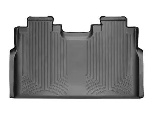 2015-2024 Ford F-150| F-250 Super Duty| F-350 Super Duty| F-450 Super Duty| F-150 Lightning WeatherTech Rear Floorliner-Black-446972-WT