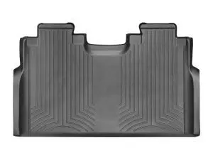 2015-2024 Ford F-150| F-250 Super Duty| F-350 Super Duty| F-450 Super Duty| F-550 Super Duty WeatherTech Rear Floorliner-Black-446974-WT