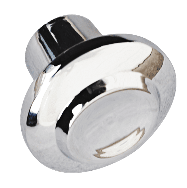 GM Pickup Chrome DashRadio Knob image .png