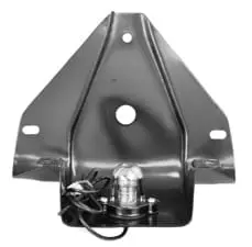 GM Pickup Rear License Plate Bracket w Lamp Wire image .jpeg