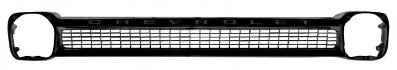 Chevrolet Pickup Black Grille Steel w Lettering image .jpeg