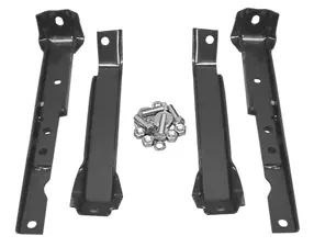 GM Shortbed Pickup Rear Bumper Brackets w Leaf Springs WD WD image .jpeg