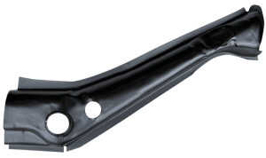 VOLKSWAGEN SUPER BEETLE FRONT SECTION HEAT CHANNEL PASSENGERS SIDE image .png