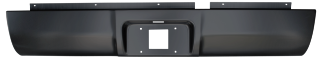 Dodge Ram Fleetside Pickup Rear Roll Pan w License Plate image .png