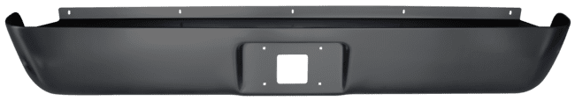 Chevy Silverado New Body Style Fleetside Pickup Rear Roll Pan w License Plate image .png