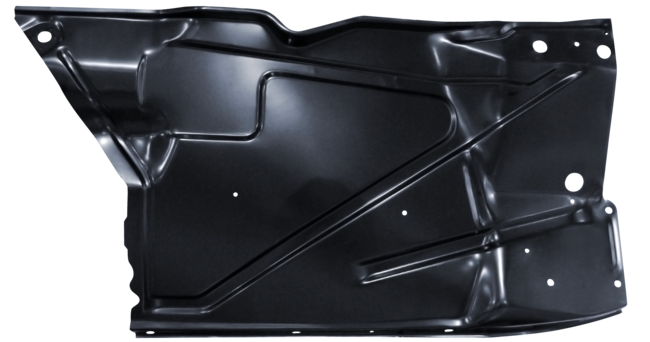 1955-1957 GM Pickup Inner Front Fender Section, Passenger Side - 2