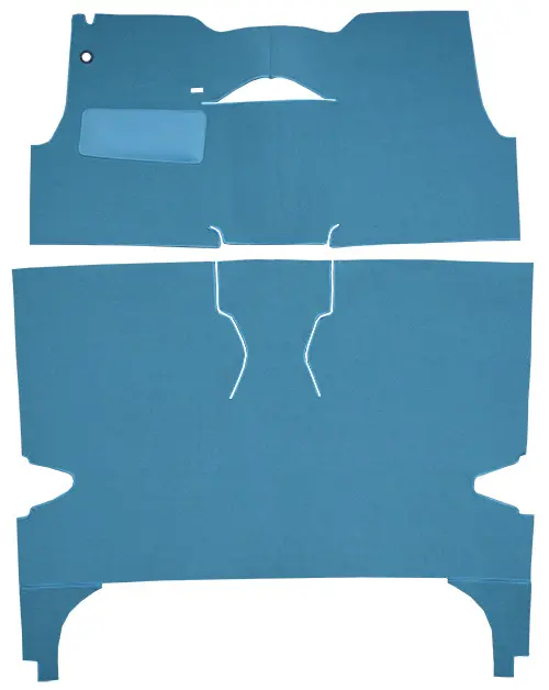 1956 Chevrolet Bel Air 4 Door Hardtop Bucket Seats Flooring