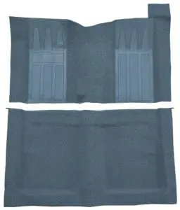 1969-1970 Ford Ranchero GT 4 Speed with 2 Medium Blue Inserts Flooring