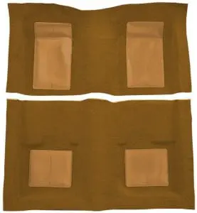 1969 Ford Mustang Mach I with 4 Medium Saddle Inserts Flooring