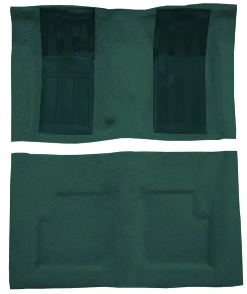 1969 Ford Torino GT Convertible 4 Speed with 2 Aqua Inserts Flooring