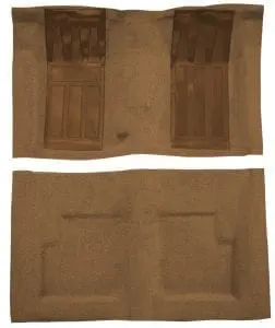 1969 Ford Torino GT Convertible 4 Speed with 2 Fawn Inserts Flooring