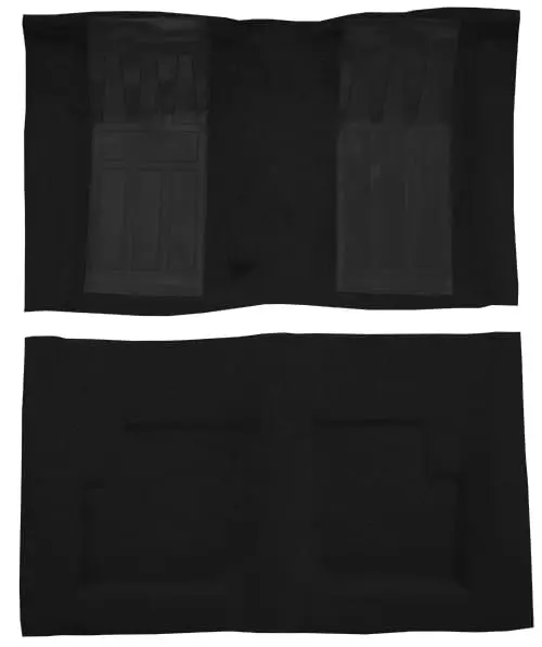 1970-1971 Ford Torino GT Convertible 4 Speed with 2 Black Inserts Flooring