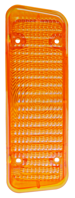 1971-1972 Chevy/GMC Pickup Park Lamp Lens Amber Passenger Side
