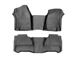 2016-2018 Ford Focus WeatherTech Front and Rear Floorliners-Black-449791-440752-WT