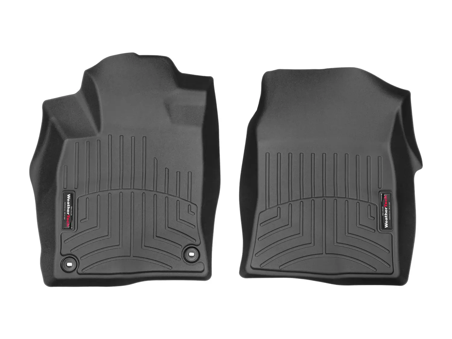 2016-2021 Honda Civic WeatherTech Front Floorliner-Black-448841-WT