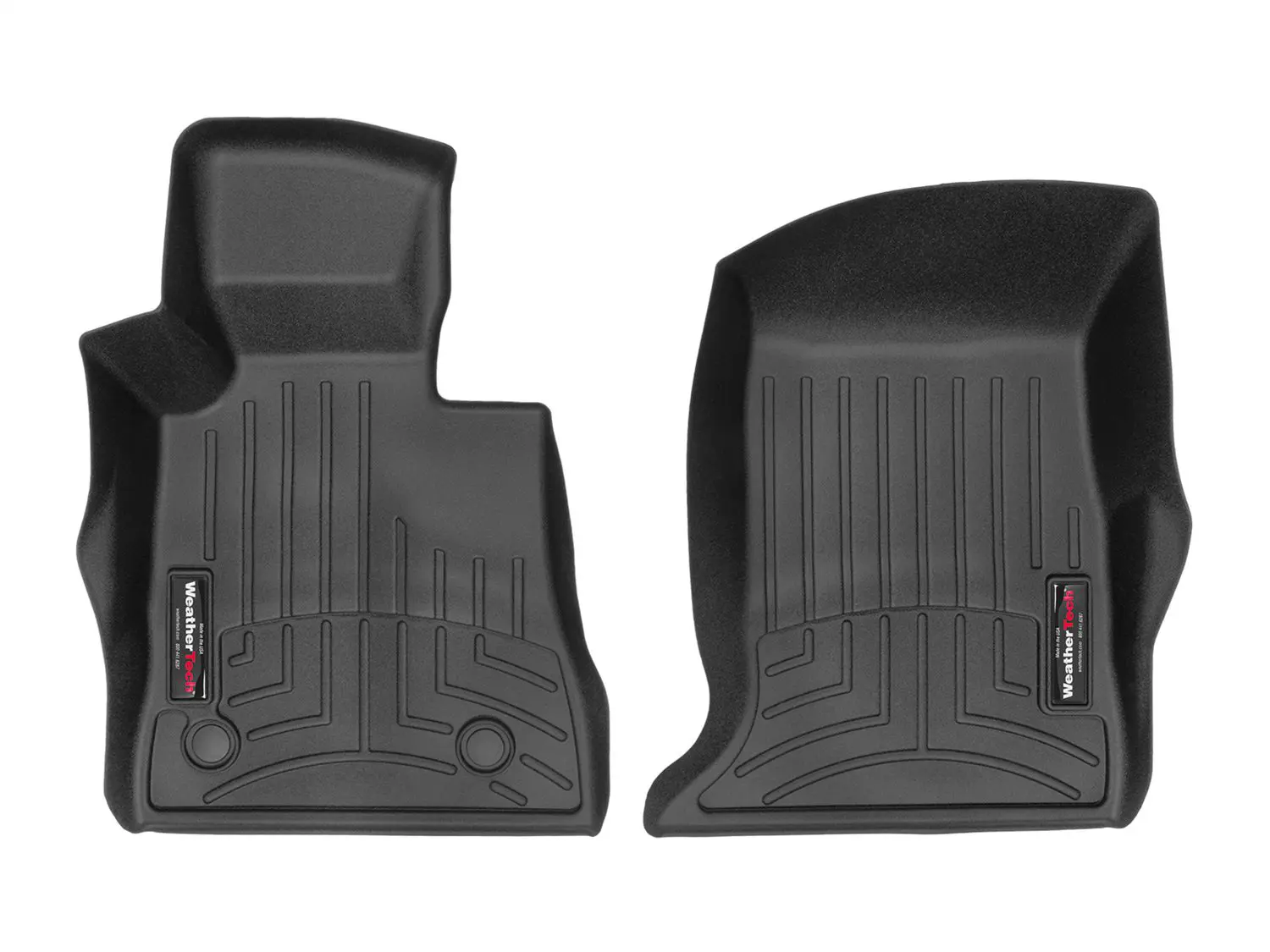 2016-2024 Chevrolet Camaro WeatherTech Front Floorliner-Black-449011-WT