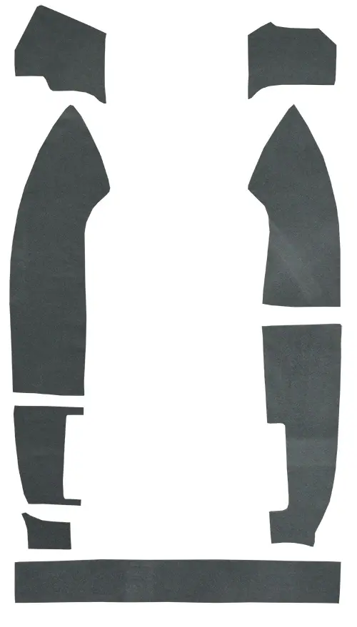 1982-1992 Chevrolet Camaro Trunk Area Felt