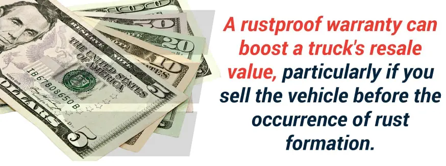 new vehicle rust insurance