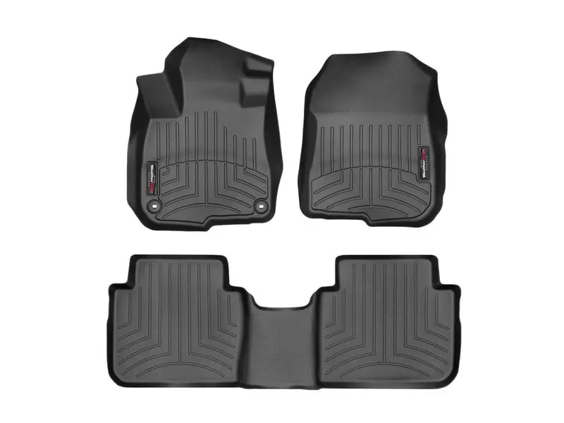 2017-2022 Honda CR-V WeatherTech Front and Rear Floorliners-Black-441110-1-2-WT