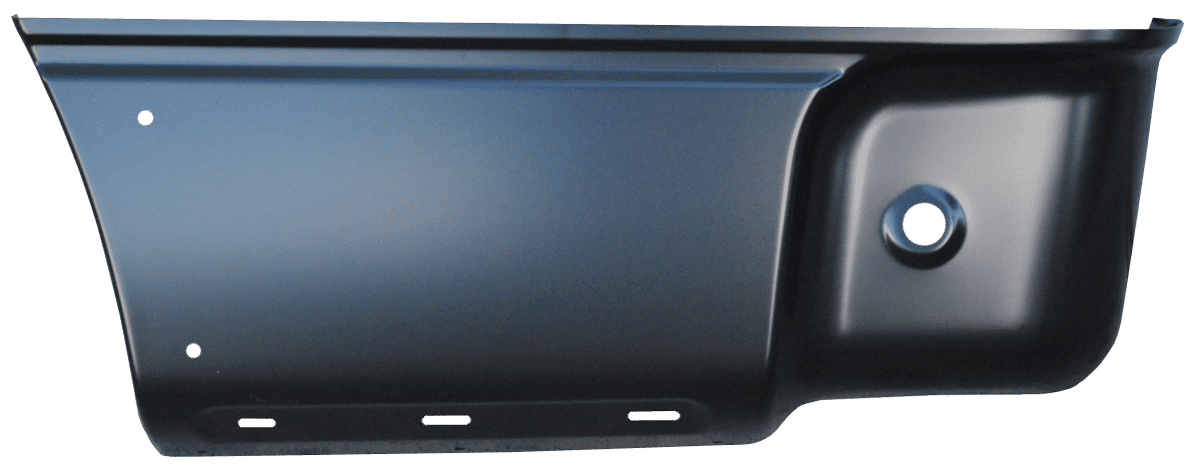 2004-2014 Ford F150 Light Duty Pickup Lower Rear Bedside Section w/ Molding Holes, Driver Side