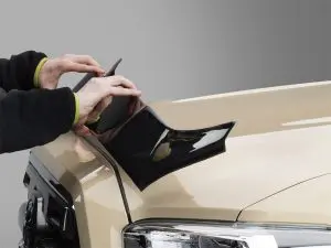 2018-2024 Chevrolet Traverse| Traverse Limited WeatherTech Hood Skin Protector-Black-55157-WT