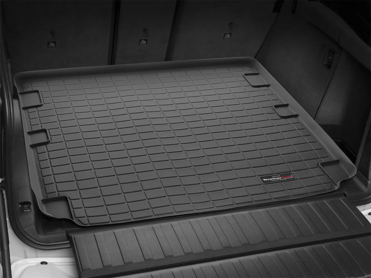 2018-2024 Jeep Wrangler WeatherTech Cargo Liners-Black-401109-WT