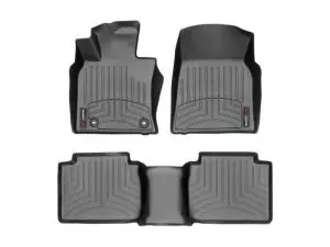 2018-2025 Toyota Camry WeatherTech Front and Rear Floorliners-Black-441230-1-2-WT