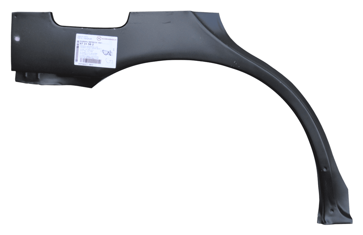 1993-2000 Subaru Impreza Sedan Rear Wheel Arch, Passenger Side