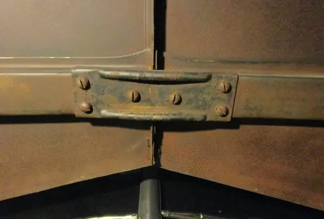 1953 Chevy truck hood center bracket