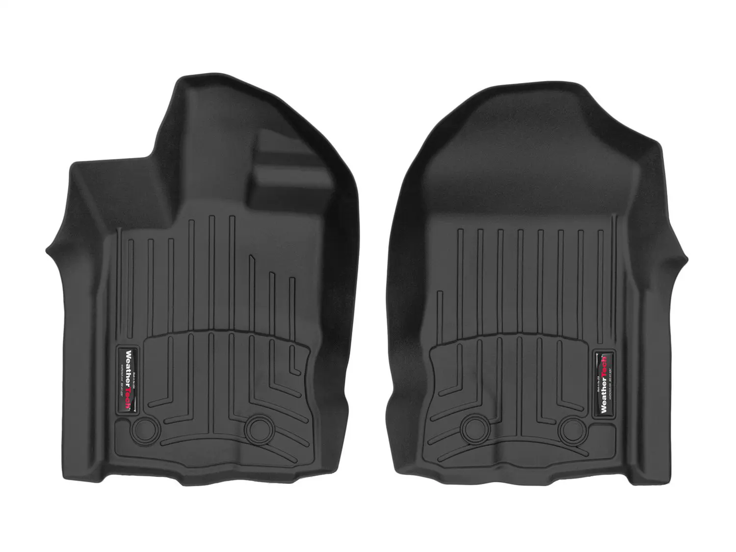 2019-2019 Ford Ranger WeatherTech Front Floorliner-Black-4415181-WT